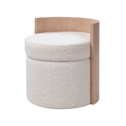 ELK SIGNATURE H0015-11010 Pollard Stool - Light Oak