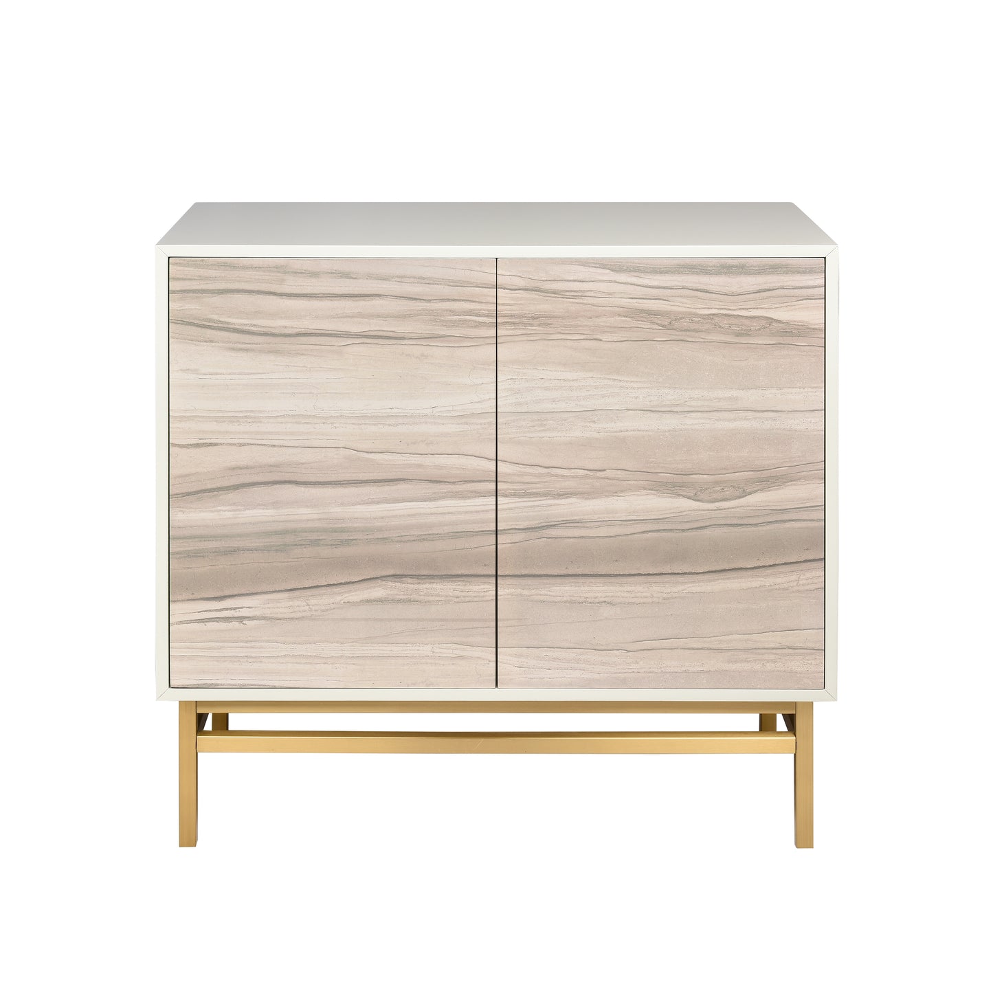 ELK SIGNATURE H0015-9937 Reynolds Cabinet - Almond