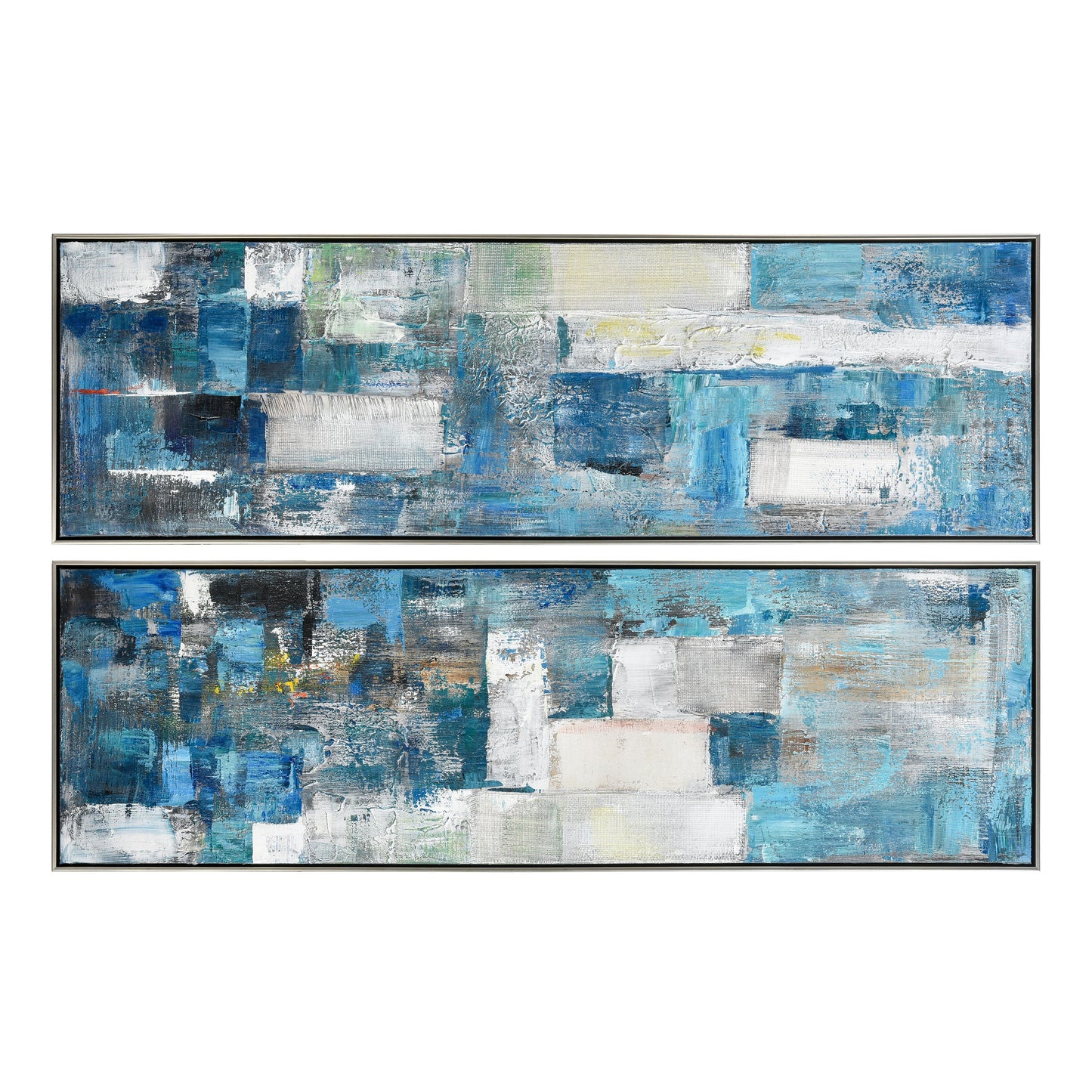 ELK SIGNATURE H0016-8141/S2 Blue Apparent Wall Art - Set of 2