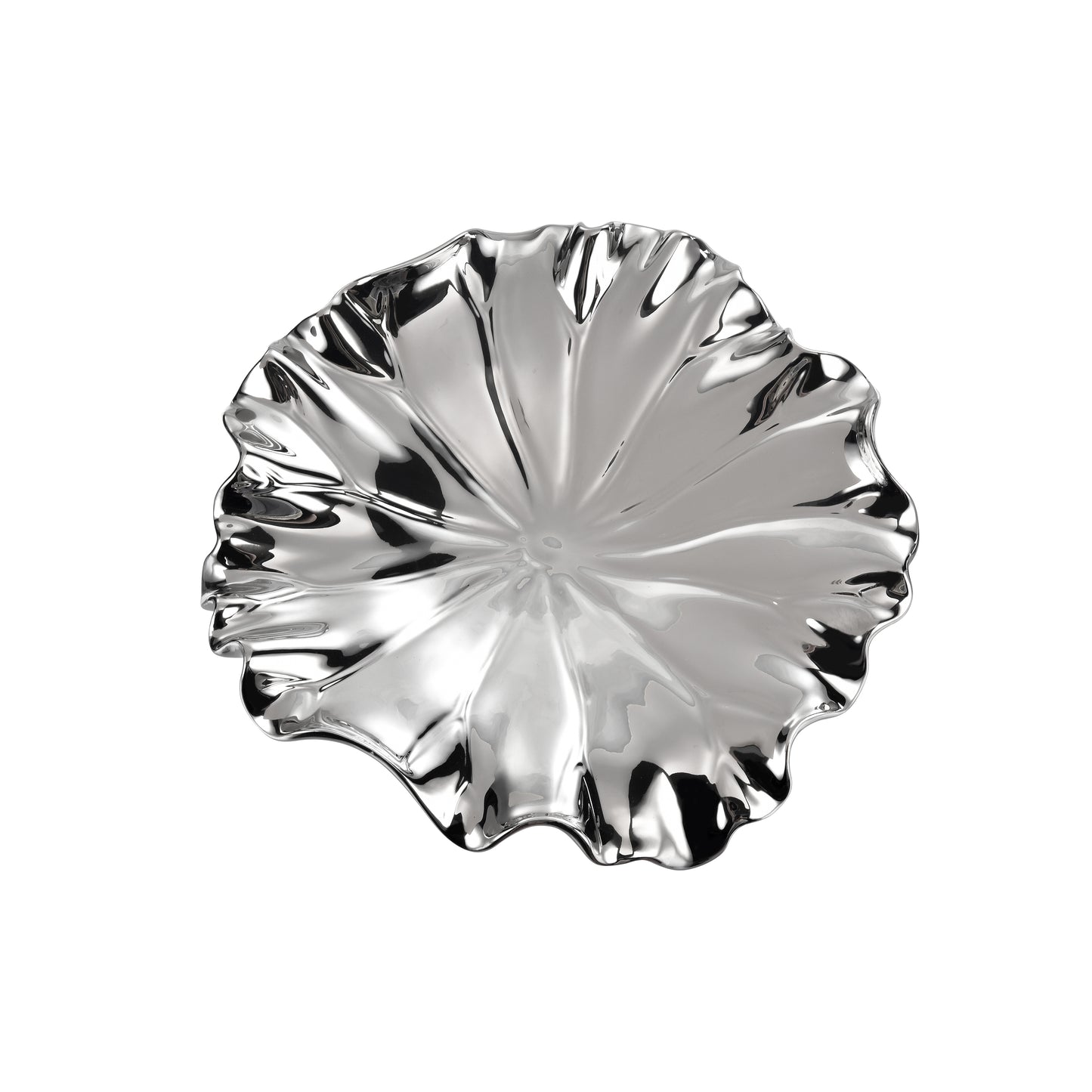 ELK SIGNATURE H0017-10428/S4 Petal Bowl - Set of 4 Silver