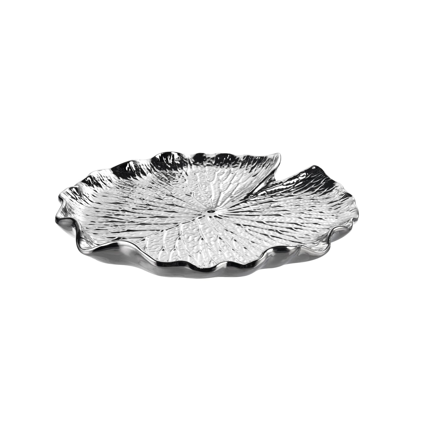 ELK SIGNATURE H0017-10429/S4 Lilypad Bowl - Set of 4 Silver