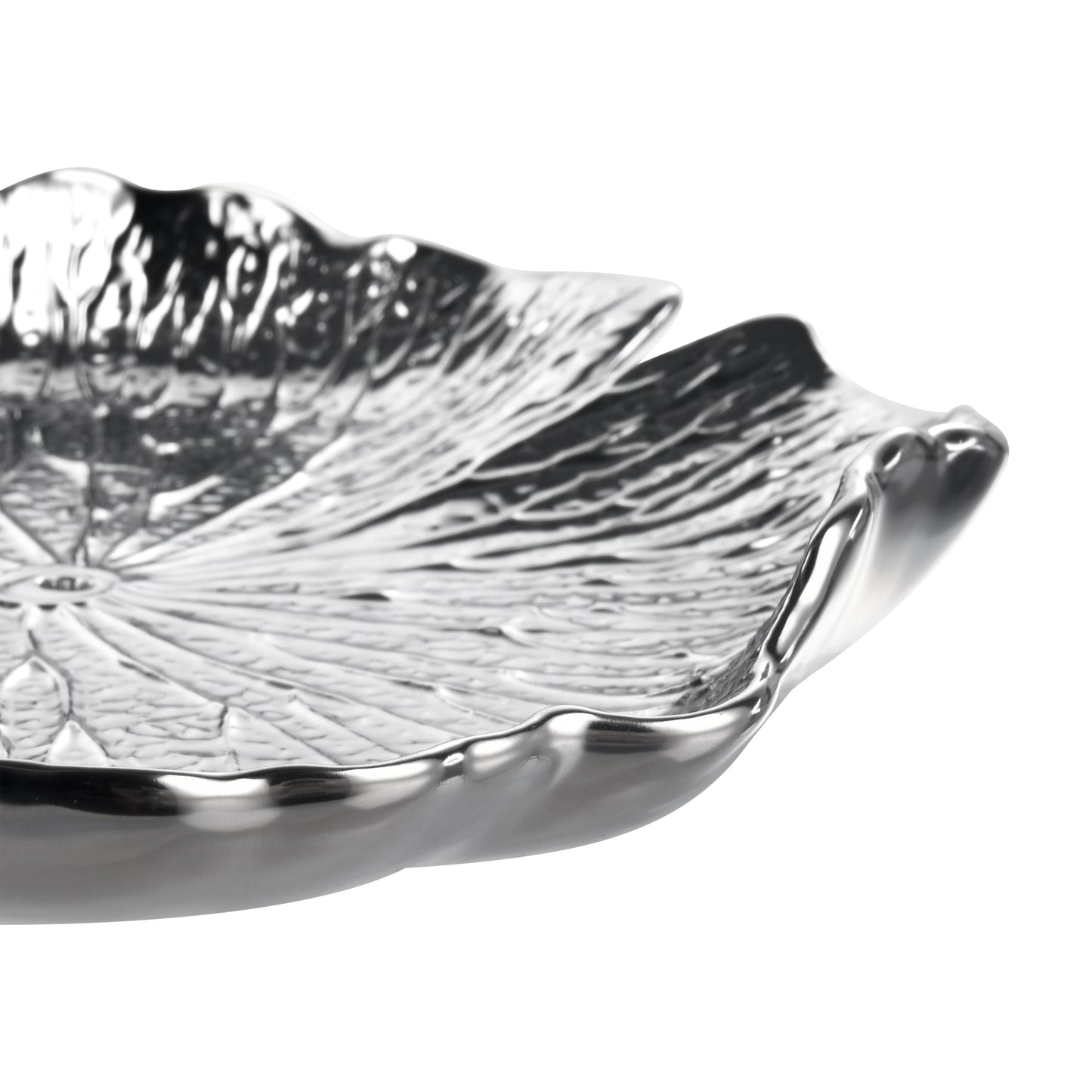 ELK SIGNATURE H0017-10429/S4 Lilypad Bowl - Set of 4 Silver