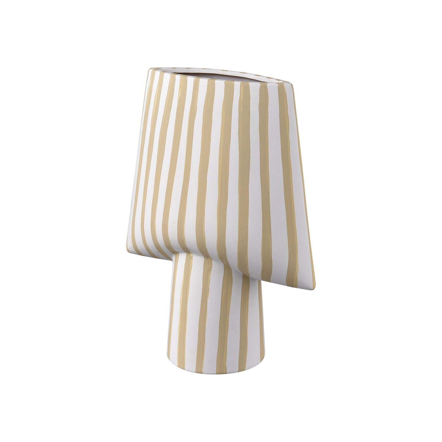 ELK SIGNATURE H0017-10639 Hawking Striped Vase - Small