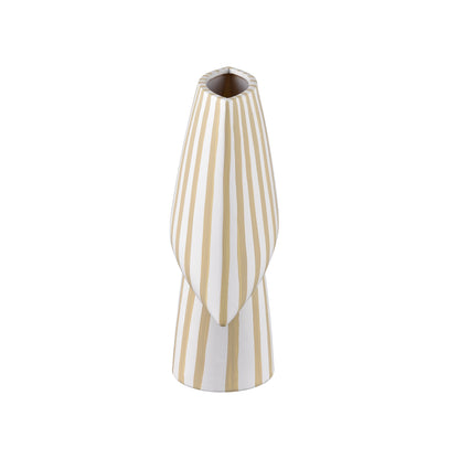 ELK SIGNATURE H0017-10639 Hawking Striped Vase - Small