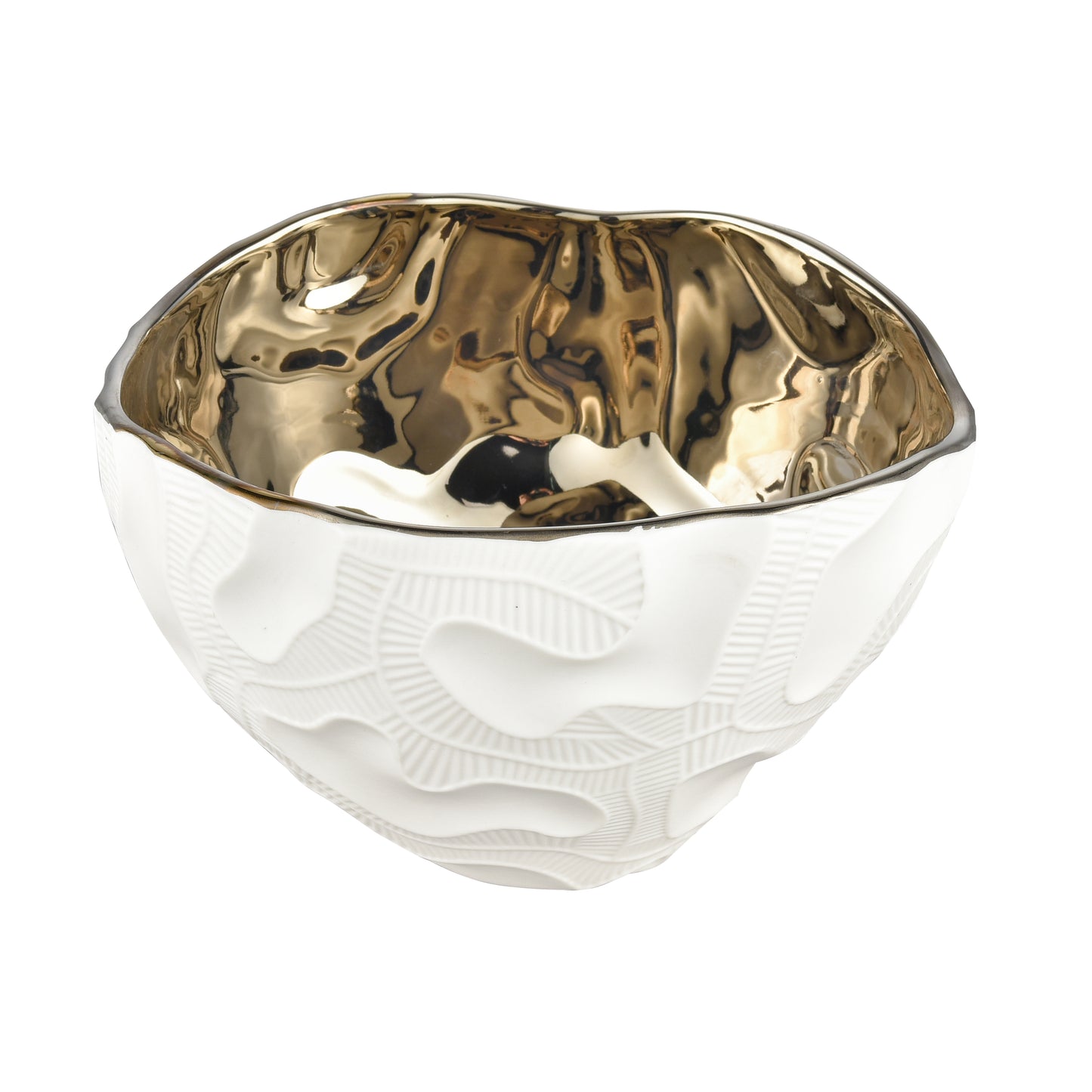 ELK SIGNATURE H0017-9142 Halford Bowl - Gold