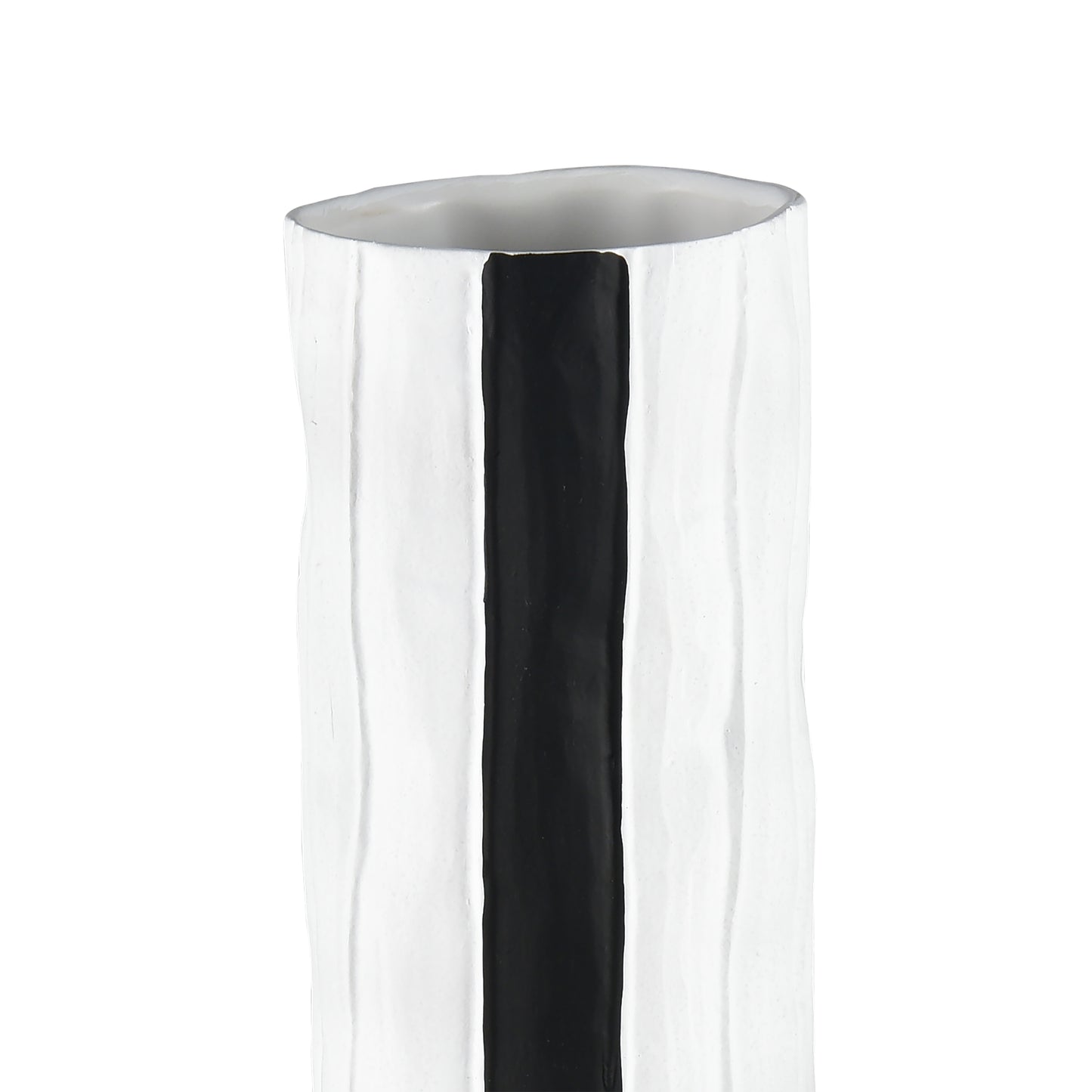 ELK SIGNATURE H0017-9164 Clark Vase - Striped Black