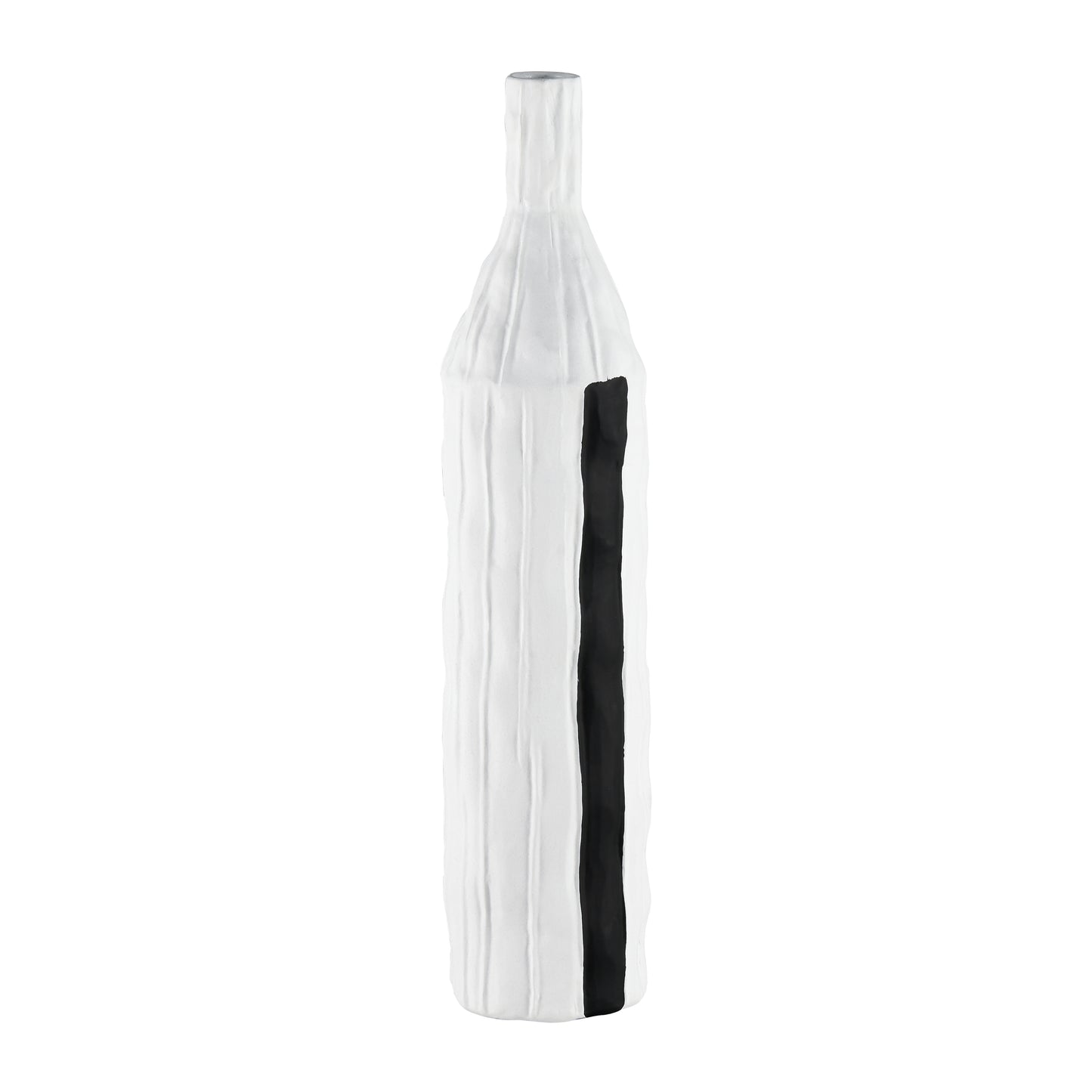 ELK SIGNATURE H0017-9167 Carter Vase - Striped Black