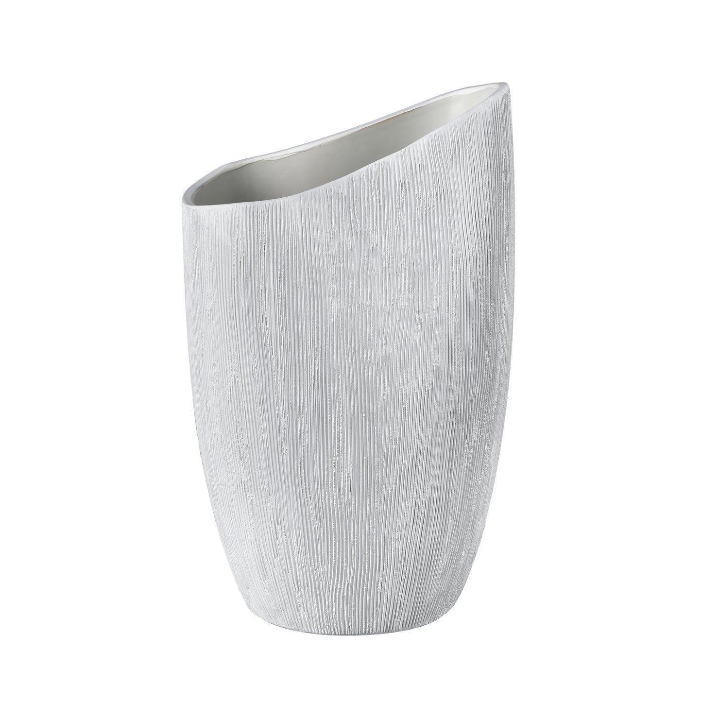 ELK SIGNATURE H0017-9747 Scribing Vase - White