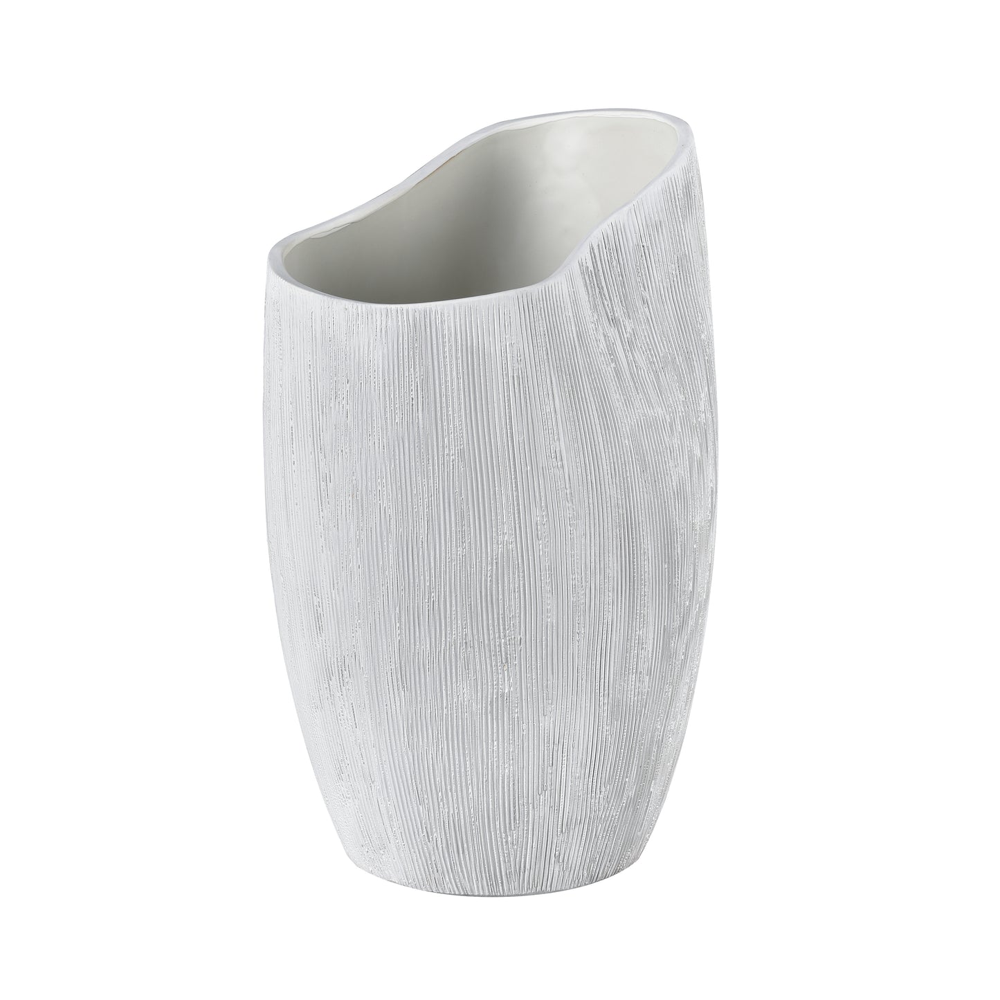 ELK SIGNATURE H0017-9747 Scribing Vase - White