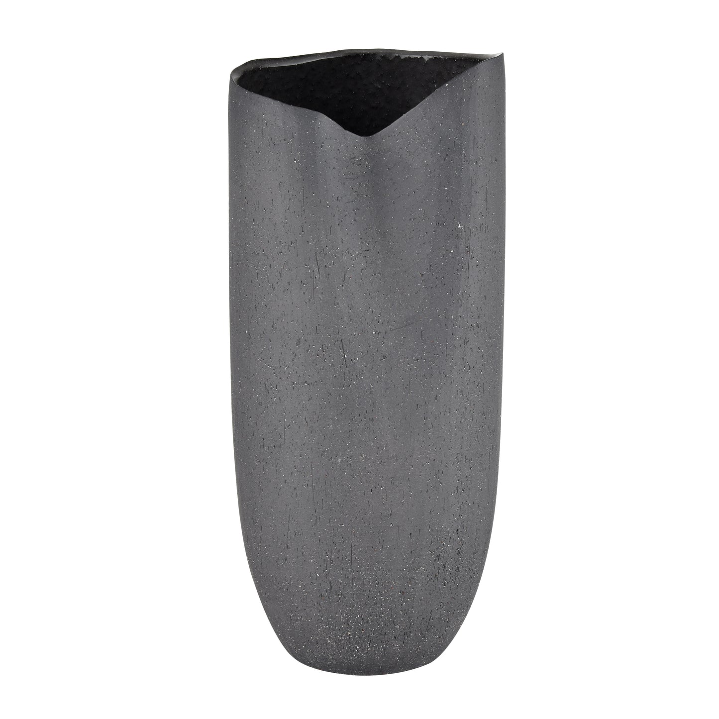 ELK SIGNATURE H0017-9752 Ferraro Vase - Folded Black