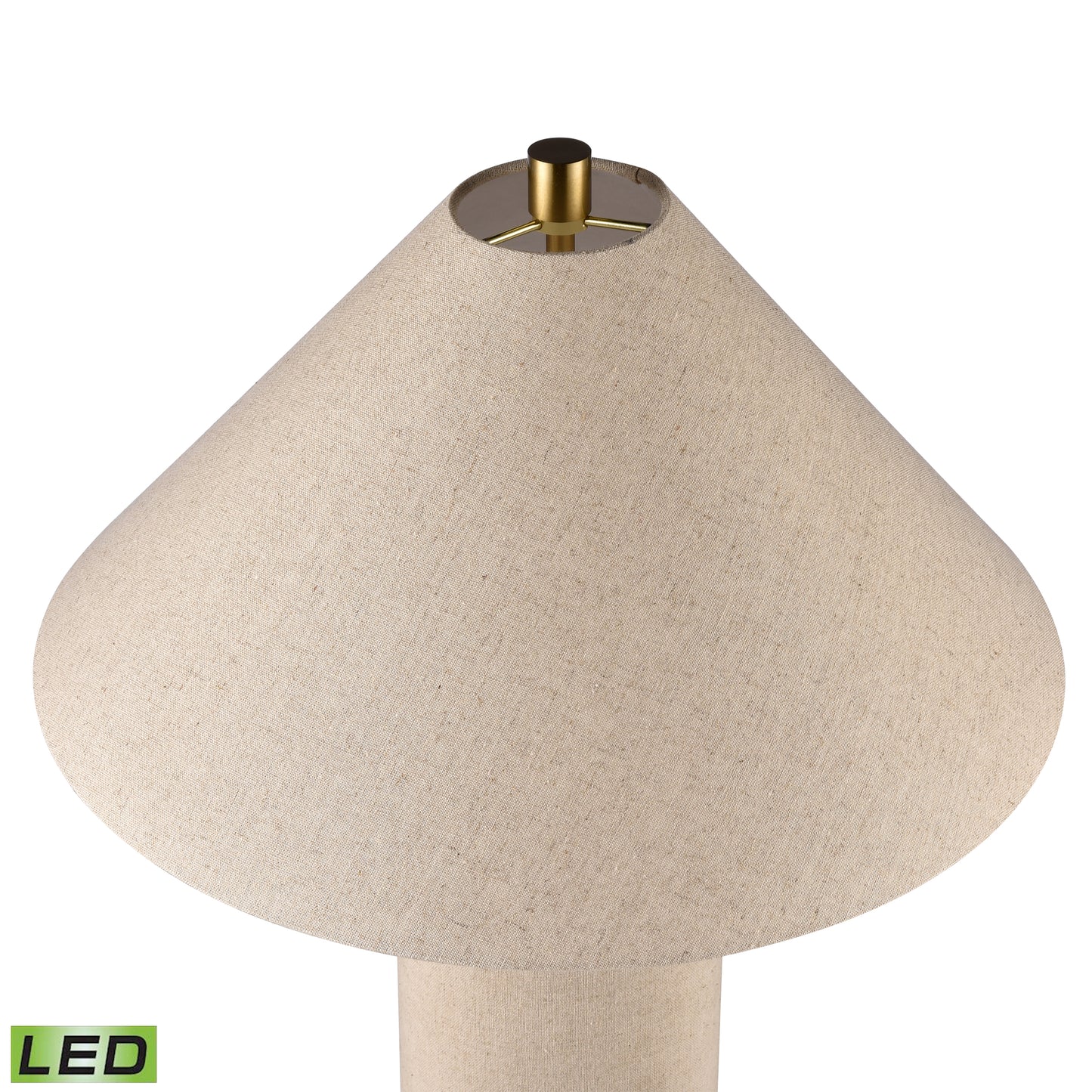 ELK SIGNATURE H0019-10338-LED Blythe 26'' High 2-Light Table Lamp - Linen - Includes LED Bulbs