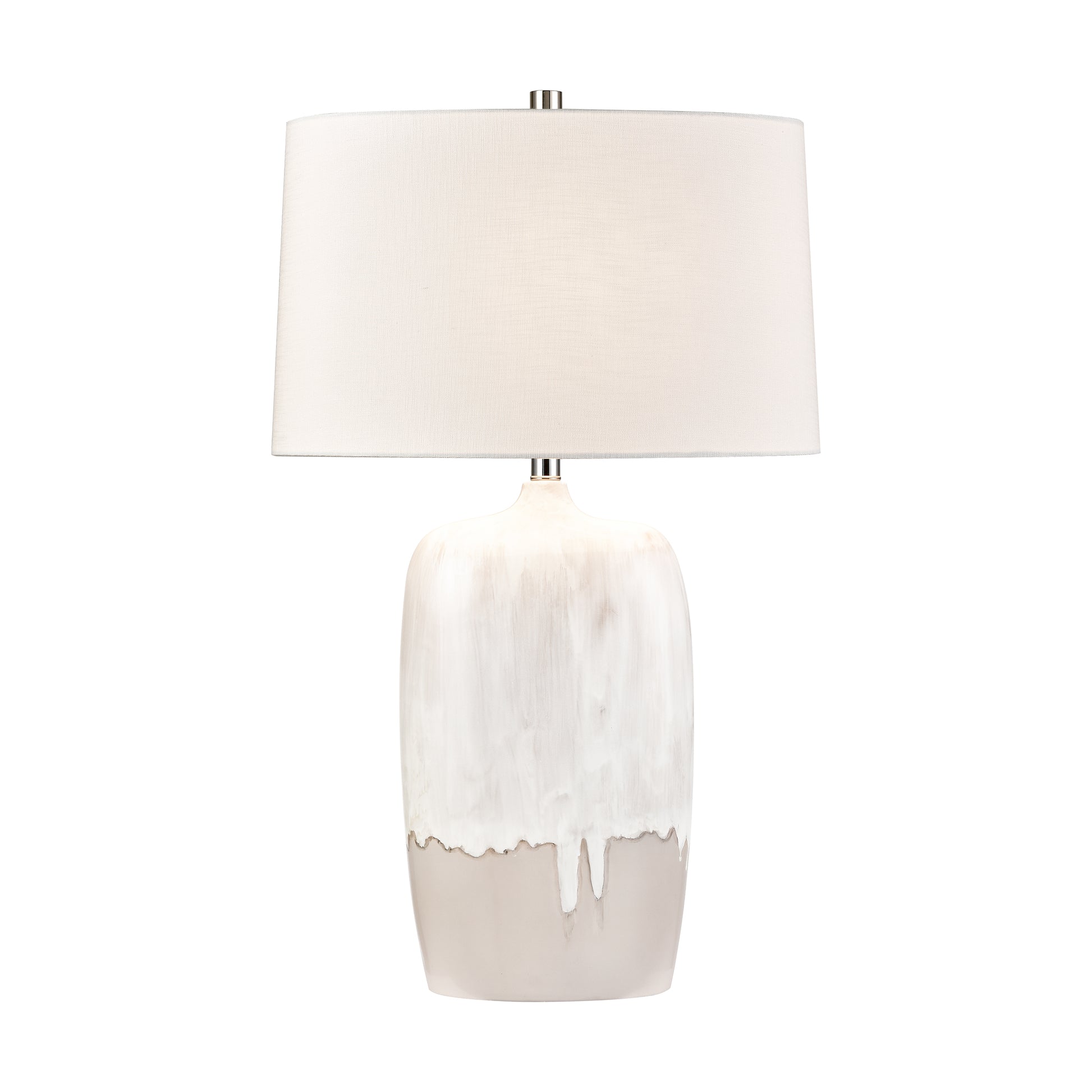 ELK SIGNATURE H0019-11082 Ruthie 32'' High 1-Light Table Lamp - White Glaze