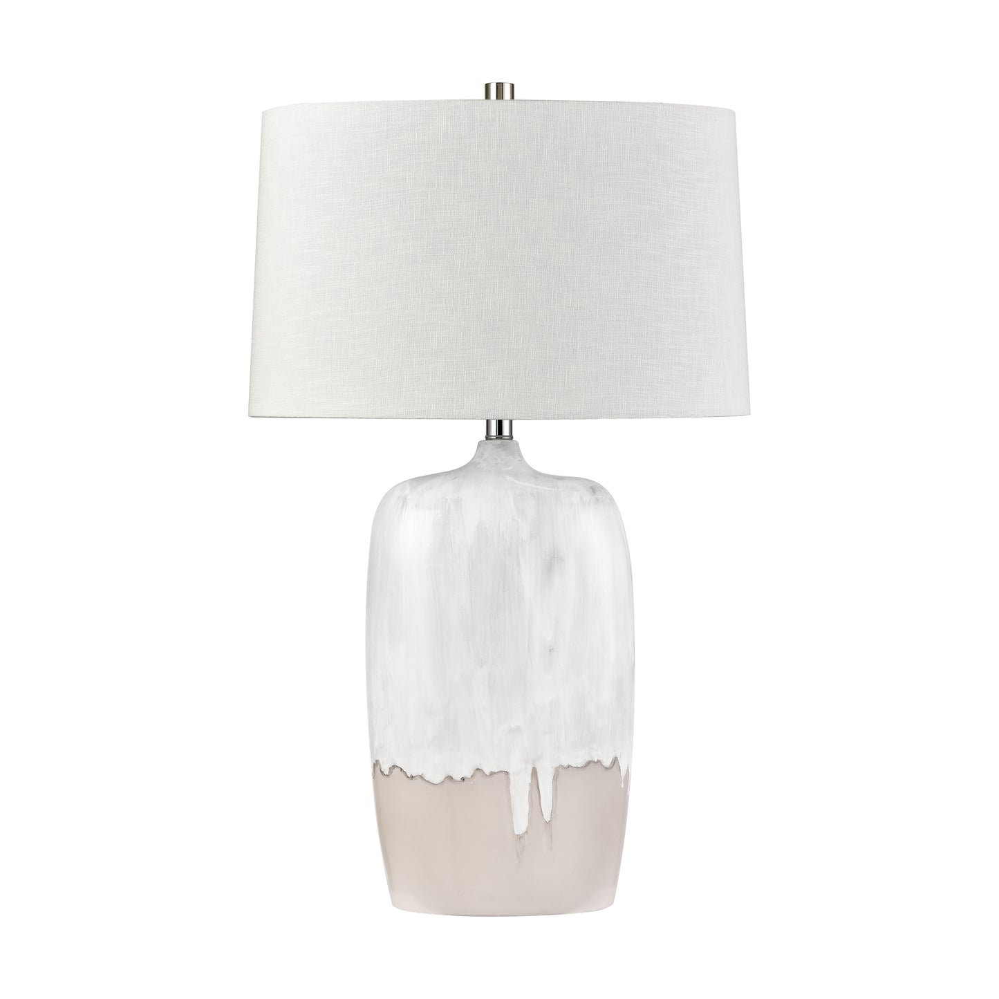 ELK SIGNATURE H0019-11082 Ruthie 32'' High 1-Light Table Lamp - White Glaze