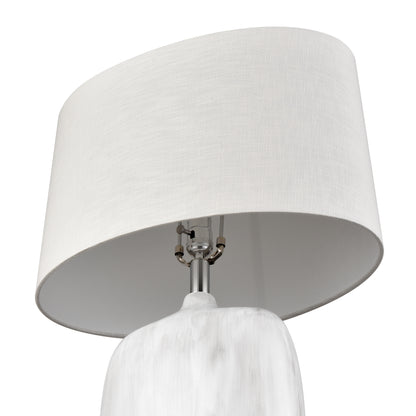 ELK SIGNATURE H0019-11082 Ruthie 32'' High 1-Light Table Lamp - White Glaze