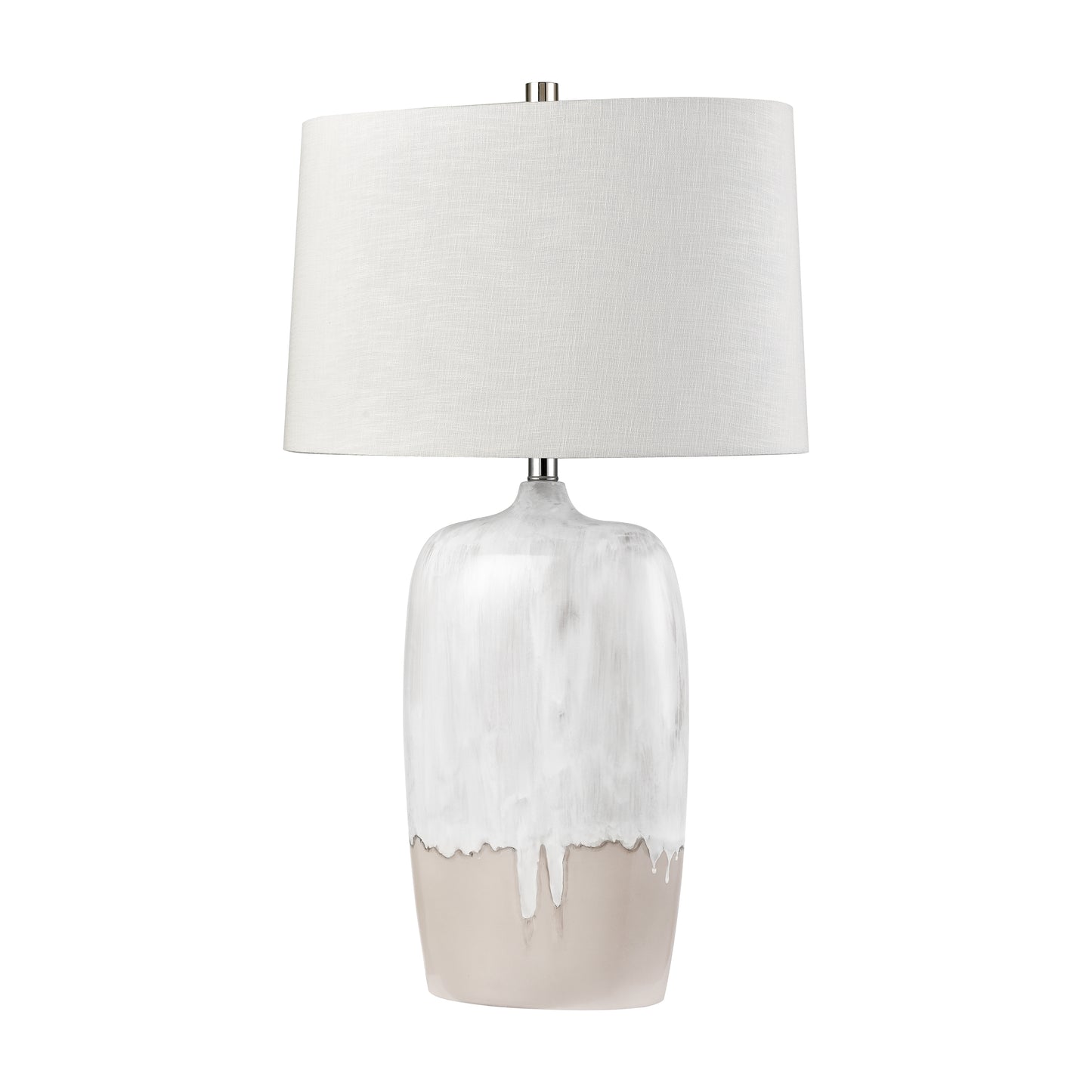 ELK SIGNATURE H0019-11082 Ruthie 32'' High 1-Light Table Lamp - White Glaze