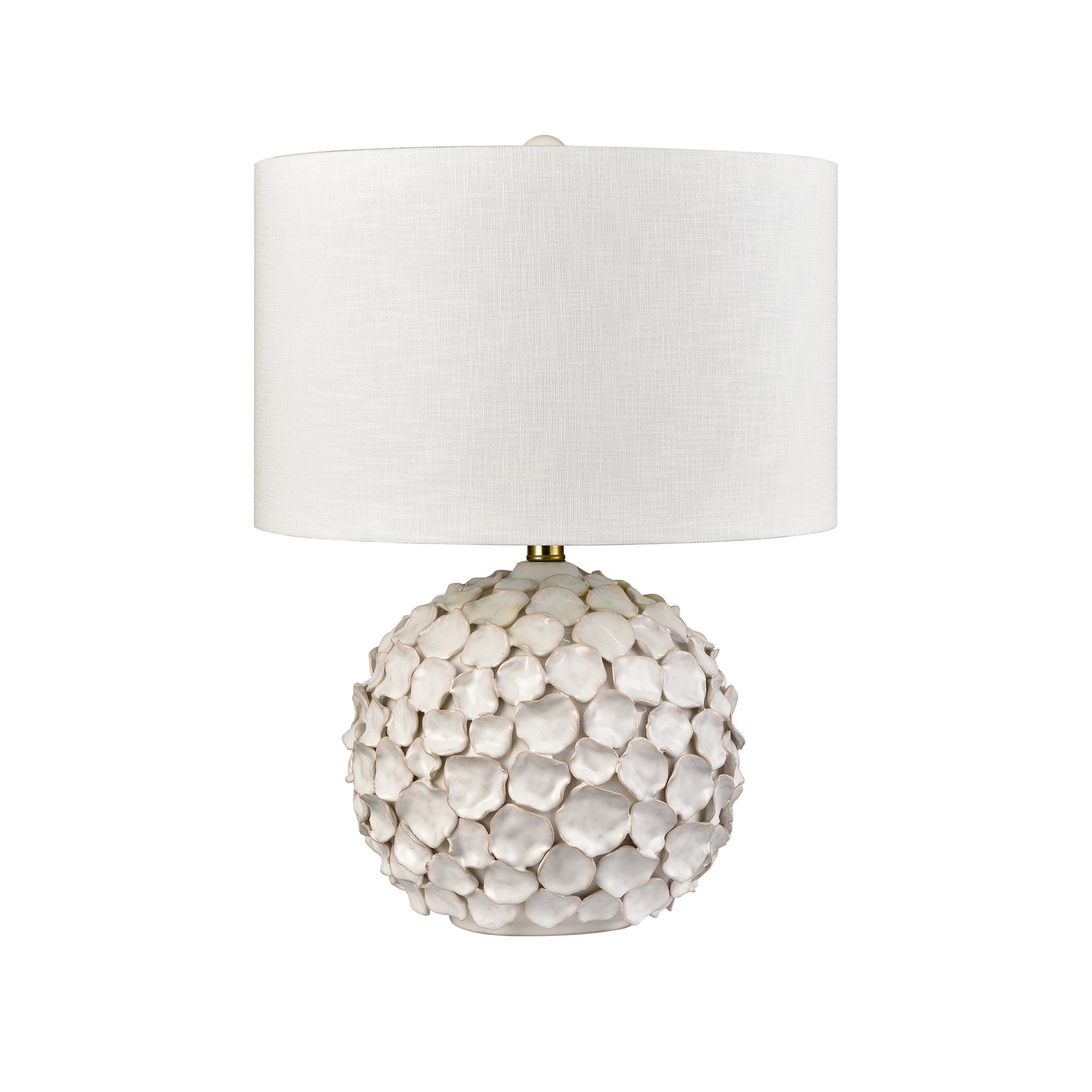 ELK SIGNATURE H0019-11083 Gloria 23'' High 1-Light Table Lamp - White Glaze