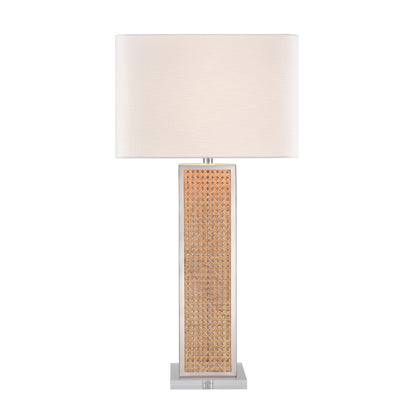 ELK SIGNATURE H0019-11164 Webb 36'' High 1-Light Table Lamp - Natural with Polished Nickel