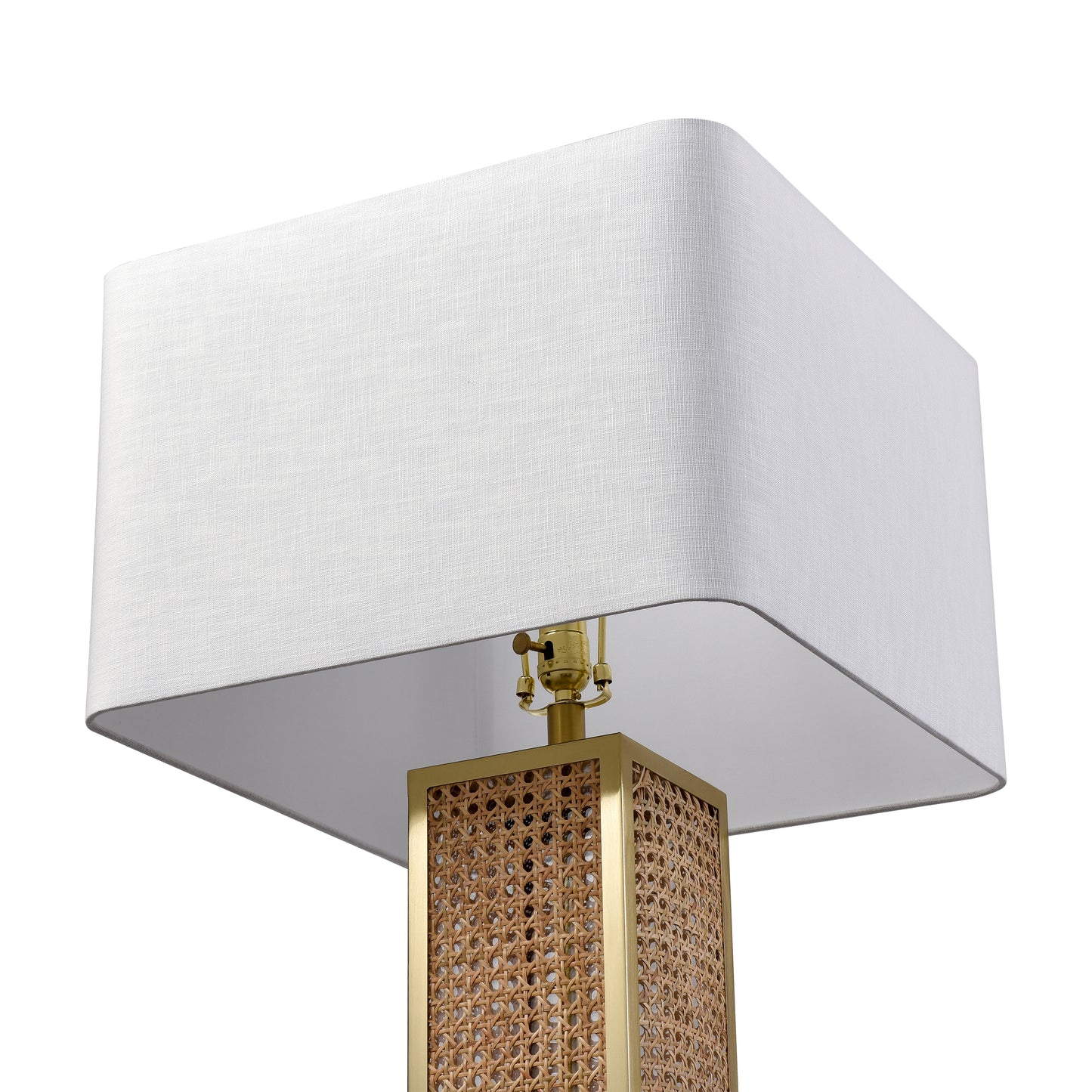 ELK SIGNATURE H0019-11165 Webb 36'' High 1-Light Table Lamp - Natural with Brass