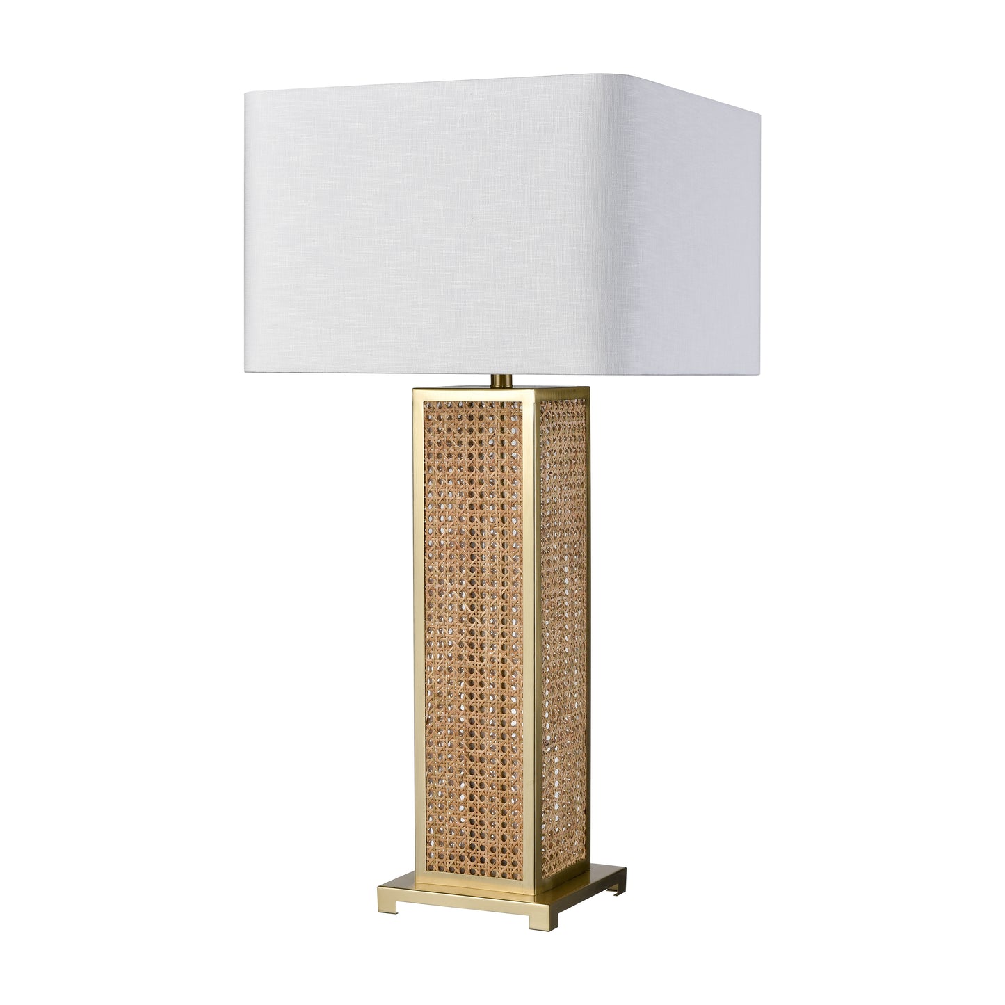 ELK SIGNATURE H0019-11165 Webb 36'' High 1-Light Table Lamp - Natural with Brass