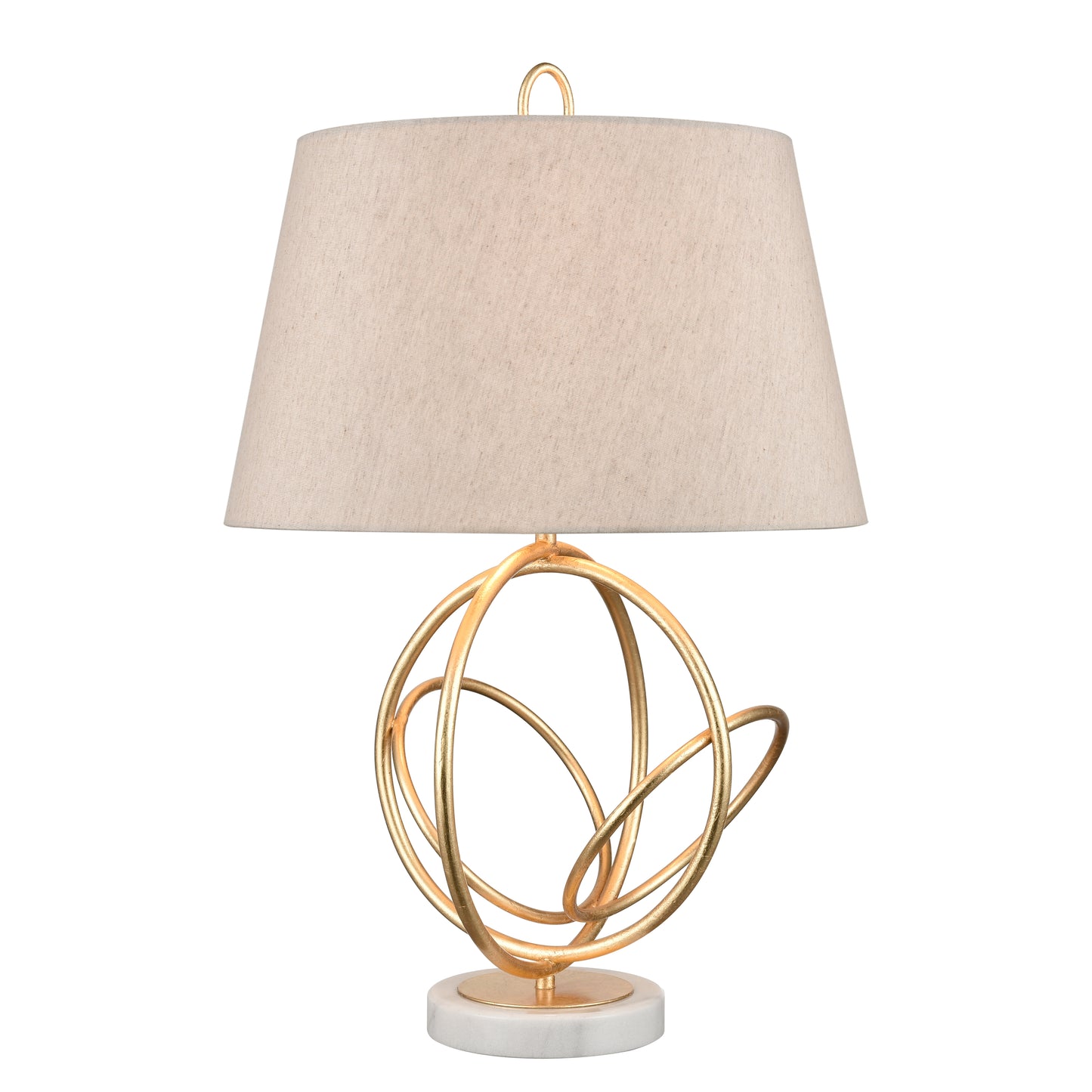 ELK SIGNATURE H0019-7986 Morely 26'' High 1-Light Table Lamp - Gold Leaf