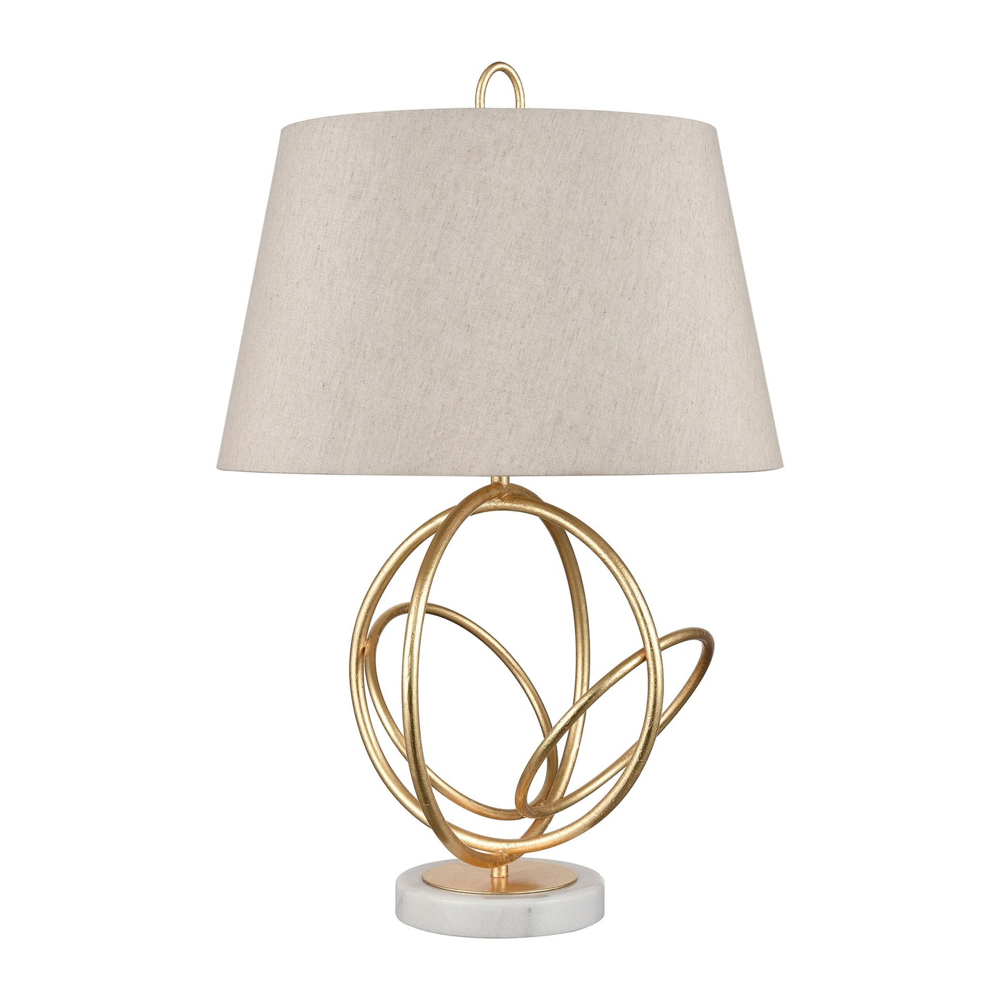 ELK SIGNATURE H0019-7986 Morely 26'' High 1-Light Table Lamp - Gold Leaf