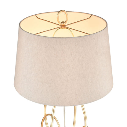 ELK SIGNATURE H0019-7988 Morely 63'' High 1-Light Floor Lamp - Gold Leaf