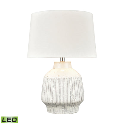 ELK SIGNATURE H0019-7992-LED Rhoda 24'' High 1-Light Table Lamp - White - Includes LED Bulb