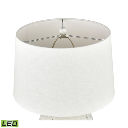 ELK SIGNATURE H0019-7992-LED Rhoda 24'' High 1-Light Table Lamp - White - Includes LED Bulb