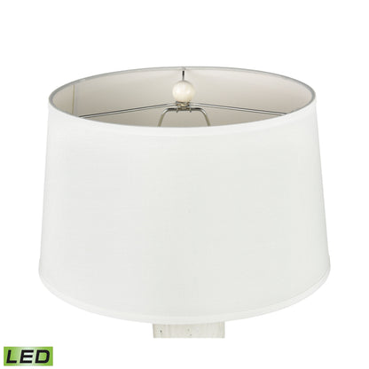 ELK SIGNATURE H0019-7993-LED Elinor 32'' High 1-Light Table Lamp - White - Includes LED Bulb