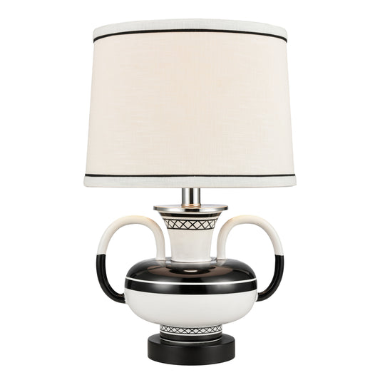 ELK SIGNATURE H0019-7995 Luxor Gardens 18'' High 1-Light Table Lamp - White