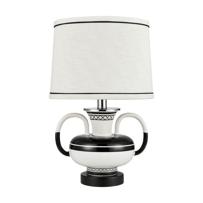 ELK SIGNATURE H0019-7995 Luxor Gardens 18'' High 1-Light Table Lamp - White