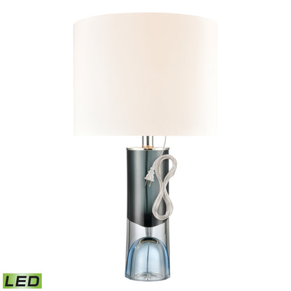 ELK SIGNATURE H0019-7998-LED Otho 24'' High 1-Light Table Lamp - Navy - Includes LED Bulb