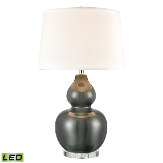 ELK SIGNATURE H0019-8000-LED Leze 30'' High 1-Light Table Lamp - Forest Green - Includes LED Bulb