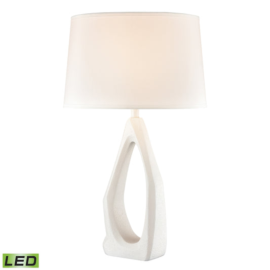 ELK SIGNATURE H0019-8001-LED Galeria 31'' High 1-Light Table Lamp - Matte White - Includes LED Bulb