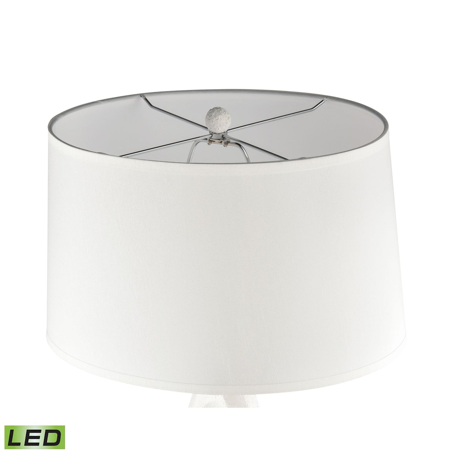 ELK SIGNATURE H0019-8001-LED Galeria 31'' High 1-Light Table Lamp - Matte White - Includes LED Bulb