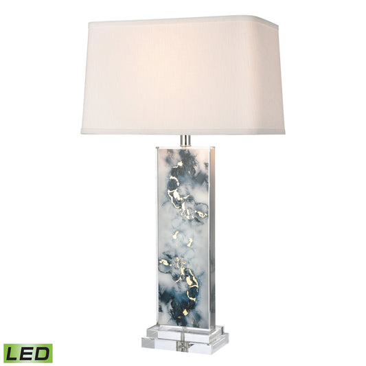 ELK SIGNATURE H0019-8002-LED Everette 31'' High 1-Light Table Lamp - Blue - Includes LED Bulb