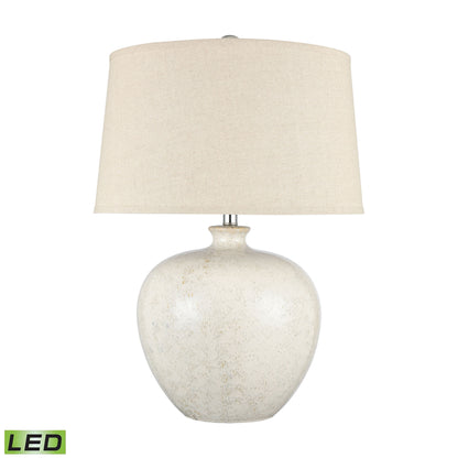 ELK SIGNATURE H0019-8004-LED Zoe 28'' High 1-Light Table Lamp - White - Includes LED Bulb