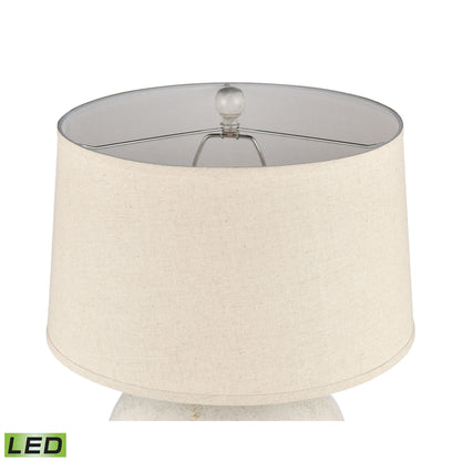 ELK SIGNATURE H0019-8004-LED Zoe 28'' High 1-Light Table Lamp - White - Includes LED Bulb