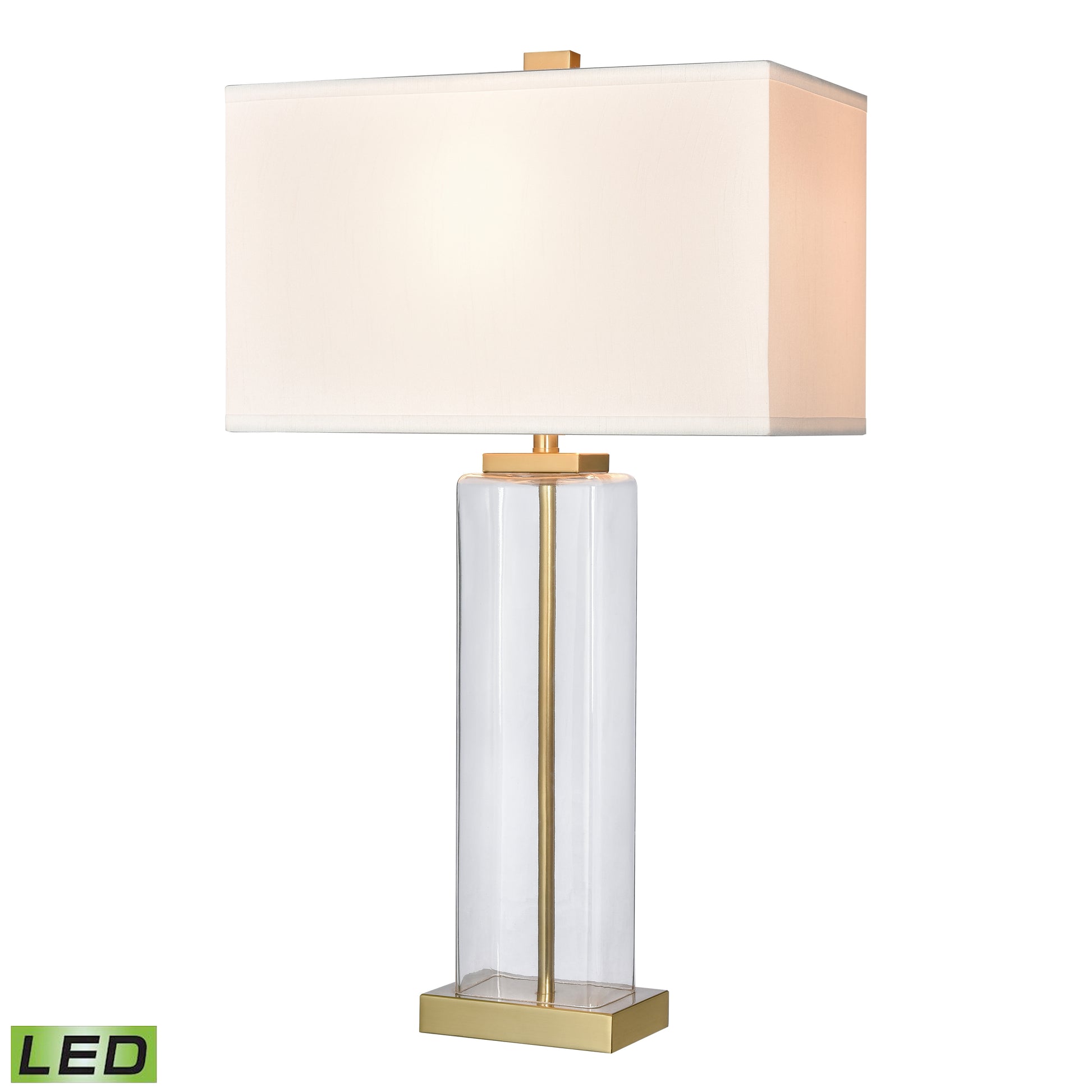 ELK SIGNATURE H0019-8010-LED Edenvale 29'' High 1-Light Table Lamp - Clear - Includes LED Bulb