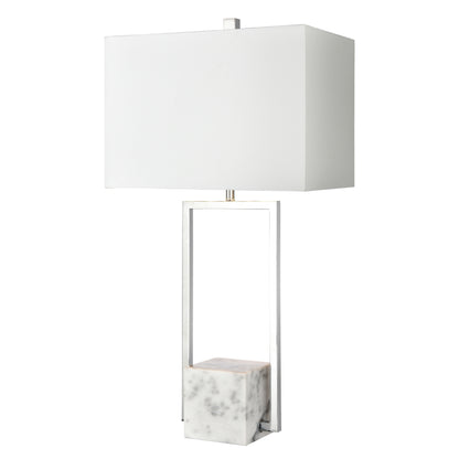 ELK SIGNATURE H0019-8018 Dunstan Mews 31'' High 1-Light Table Lamp - Chrome