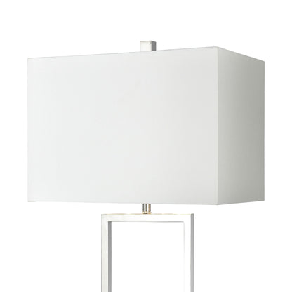 ELK SIGNATURE H0019-8018 Dunstan Mews 31'' High 1-Light Table Lamp - Chrome