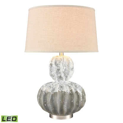 ELK SIGNATURE H0019-8047-LED Bartlet Fields 29'' High 1-Light Table Lamp - White - Includes LED Bulb