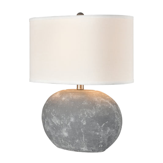 ELK SIGNATURE H0019-8053 Elin 20'' High 1-Light Table Lamp - Concrete