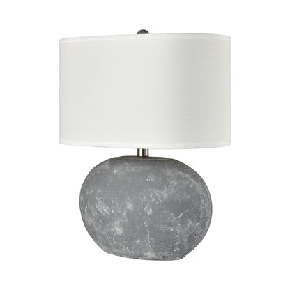 ELK SIGNATURE H0019-8053 Elin 20'' High 1-Light Table Lamp - Concrete