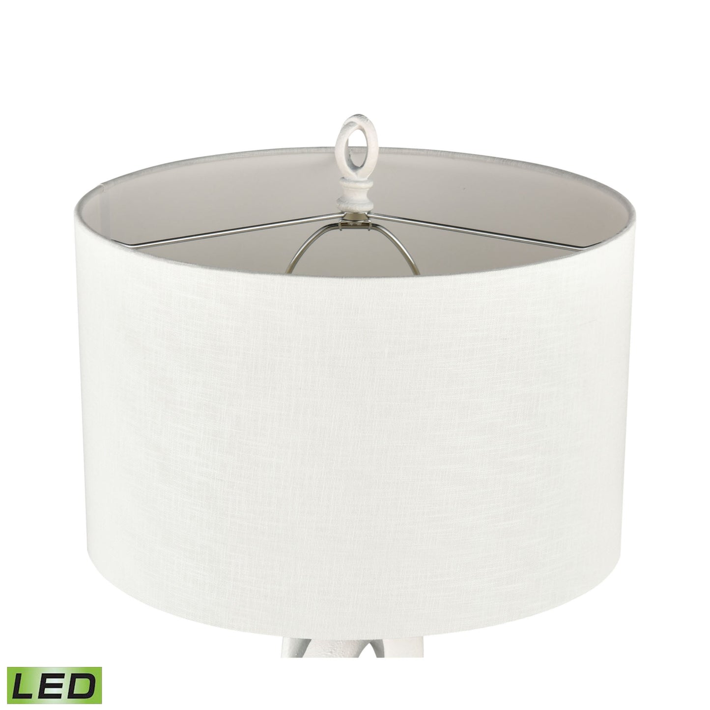 ELK SIGNATURE H0019-8064-LED Jovian 30'' High 1-Light Table Lamp - Matte White - Includes LED Bulb