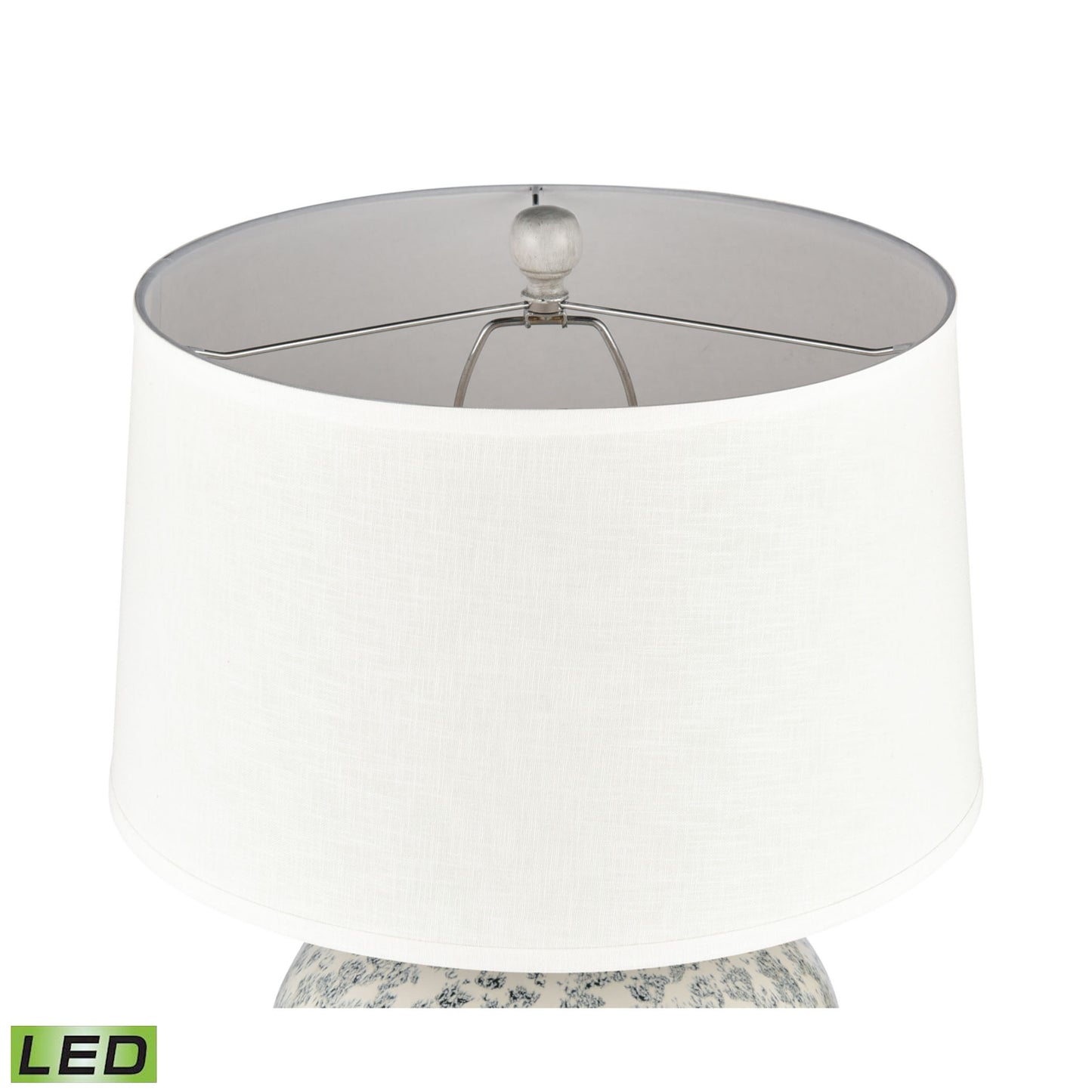 ELK SIGNATURE H0019-8068-LED Zoe 28'' High 1-Light Table Lamp - Light Green - Includes LED Bulb