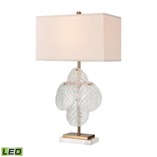 ELK SIGNATURE H0019-8550-LED Glade 30'' High 1-Light Table Lamp - Satin Brass - Includes LED Bulb