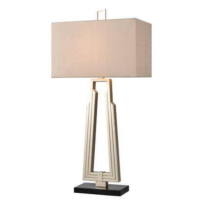 ELK SIGNATURE H0019-8551 Stoddard Park 33'' High 1-Light Table Lamp - Champagne Silver