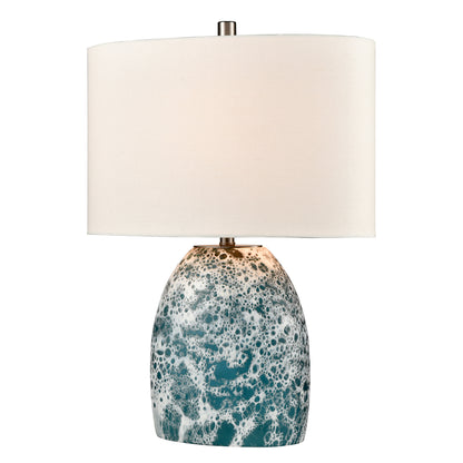 ELK SIGNATURE H0019-8552 Offshore 22'' High 1-Light Table Lamp - Blue