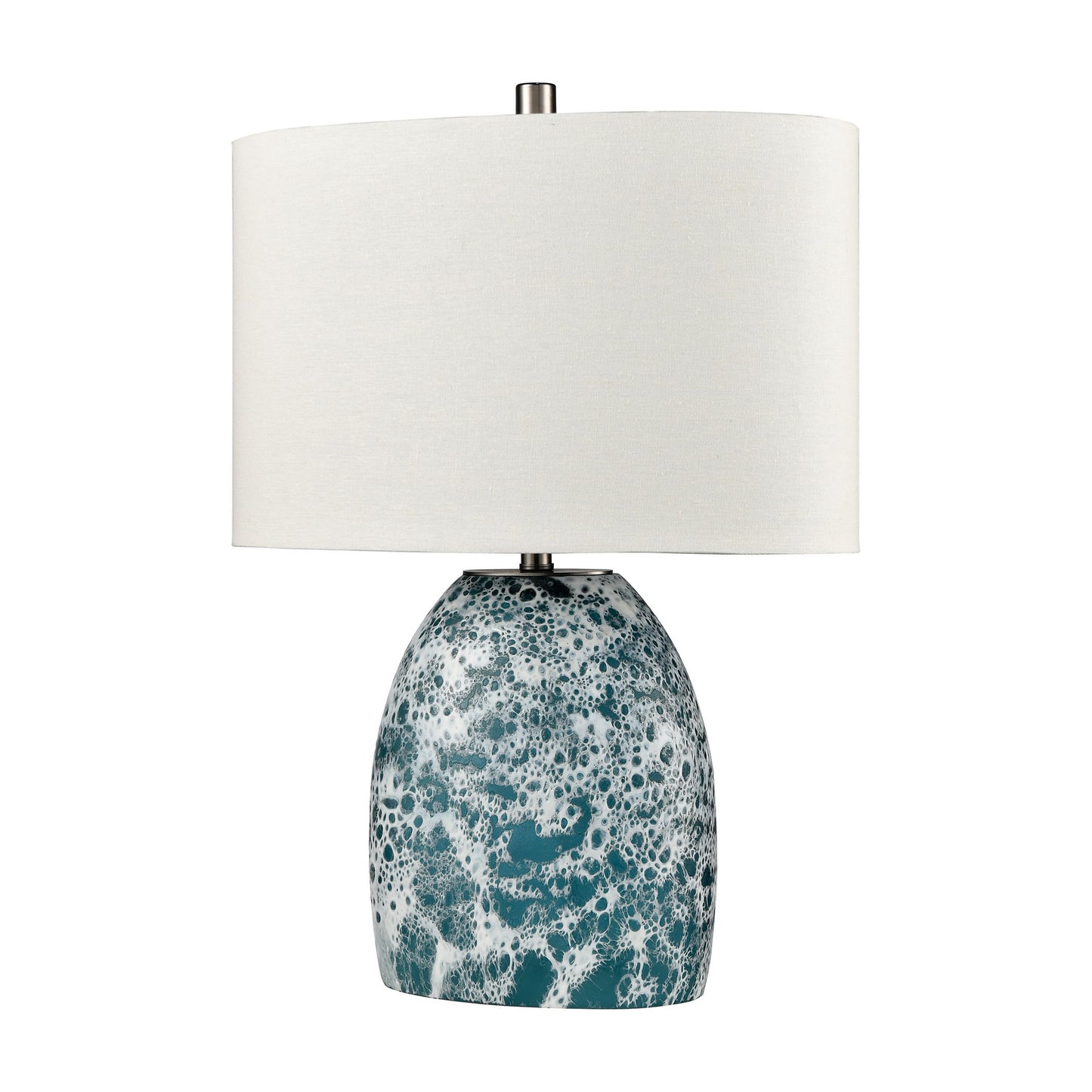 ELK SIGNATURE H0019-8552 Offshore 22'' High 1-Light Table Lamp - Blue